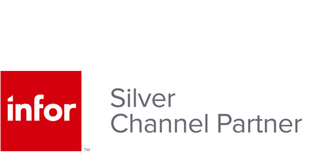 espi's Inform Silver Channel Partner badge for certified Infor CloudSuite Consulting